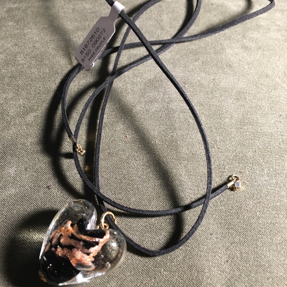 Free People carry your heart in mine choker